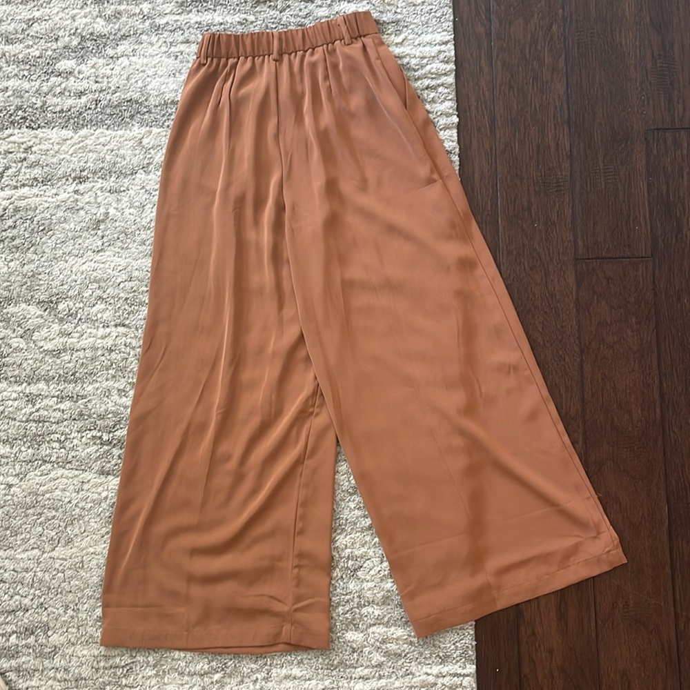 Women’s “Tronjori” pants ; size XS; caramel tan brown color - Picture 4 of 4